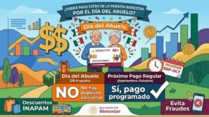 Pago extra de la Pensión Bienestar Día del Abuelo