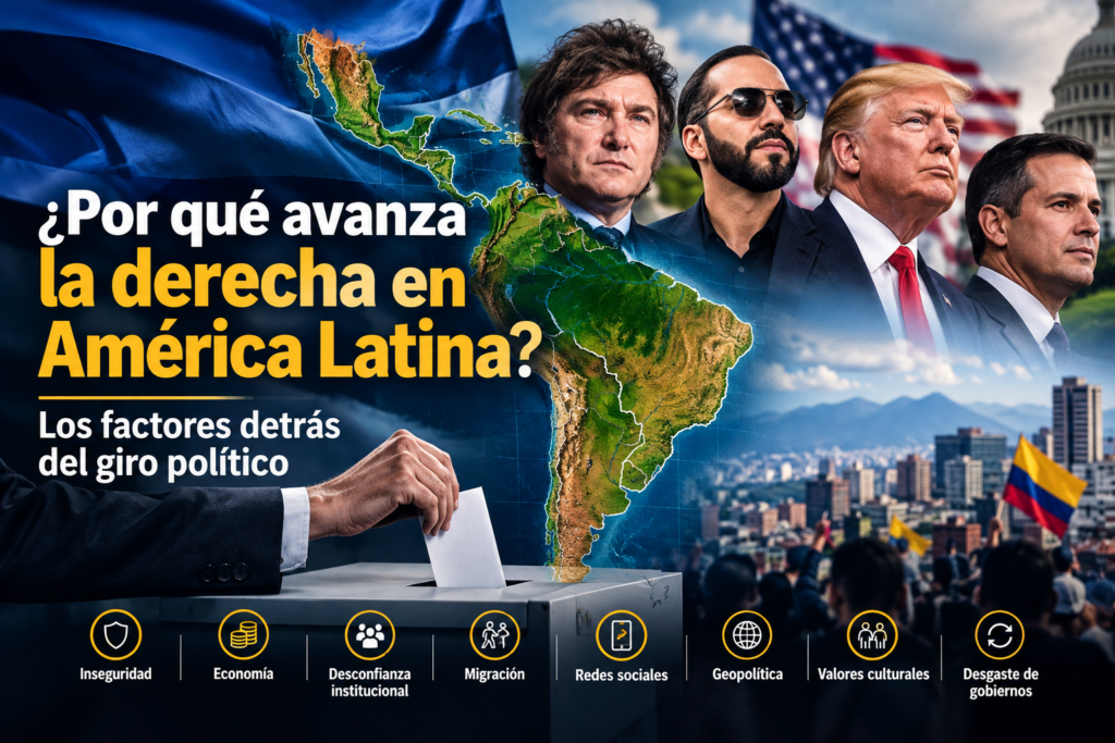 Avance de la derecha en América Latina: ¿por qué ocurre?