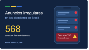 Meta, Google y TikTok infringieron normas electorales en Brasil
